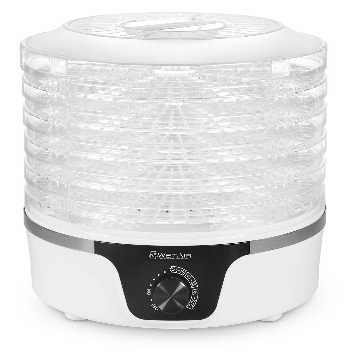 Електросушарка для овочів та фруктів WetAir WFD-K380W