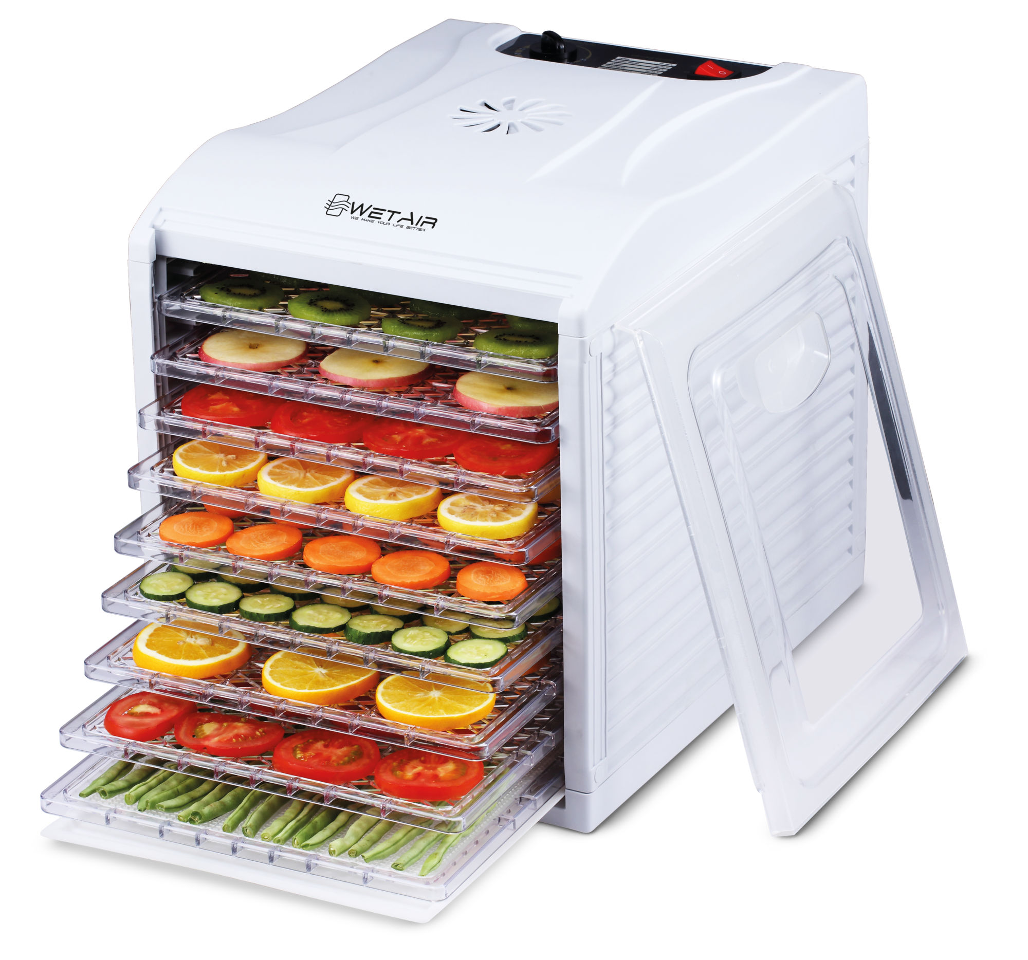 Електросушарка для овочів і фруктів WetAir WFD-K600W