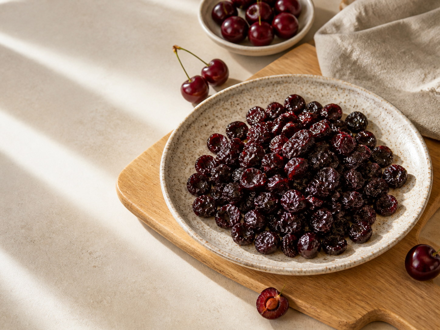 Dried cherries
