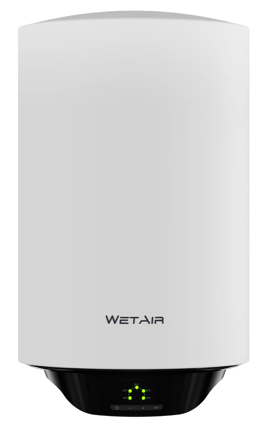 Front view of the WetAir MWH4-50L water heater