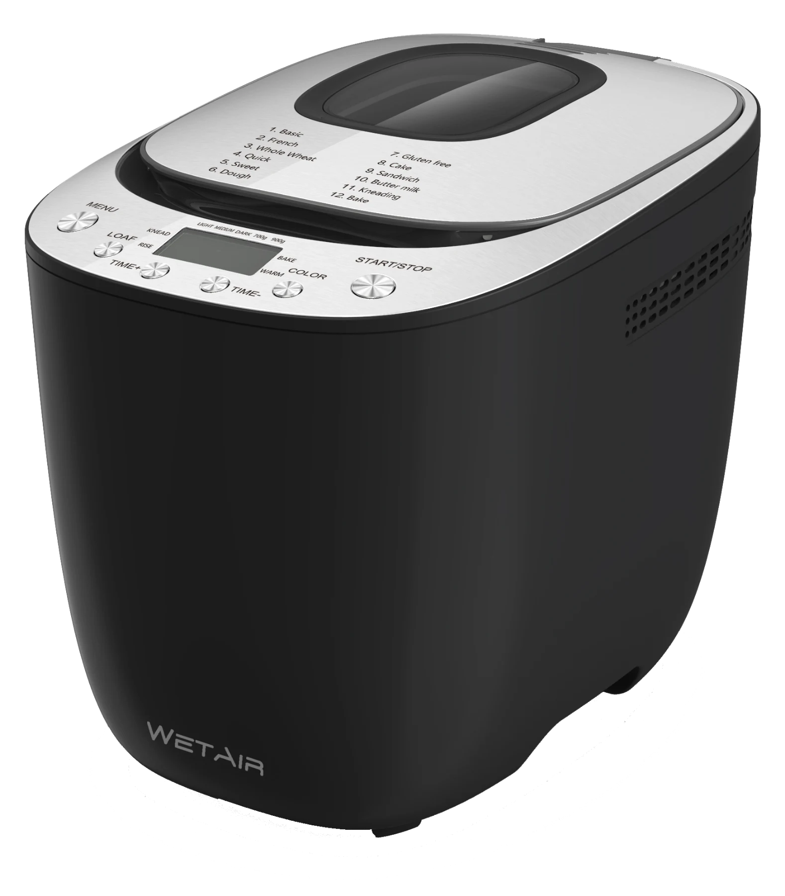 Хлібопічка WetAir WBM-X4406 у ракурсі збоку