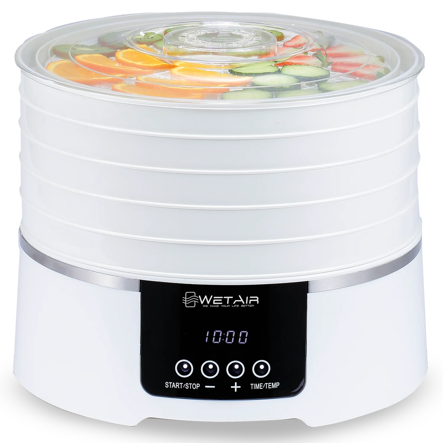Сушарка для овочів і фруктів WetAir WFD-K500WR