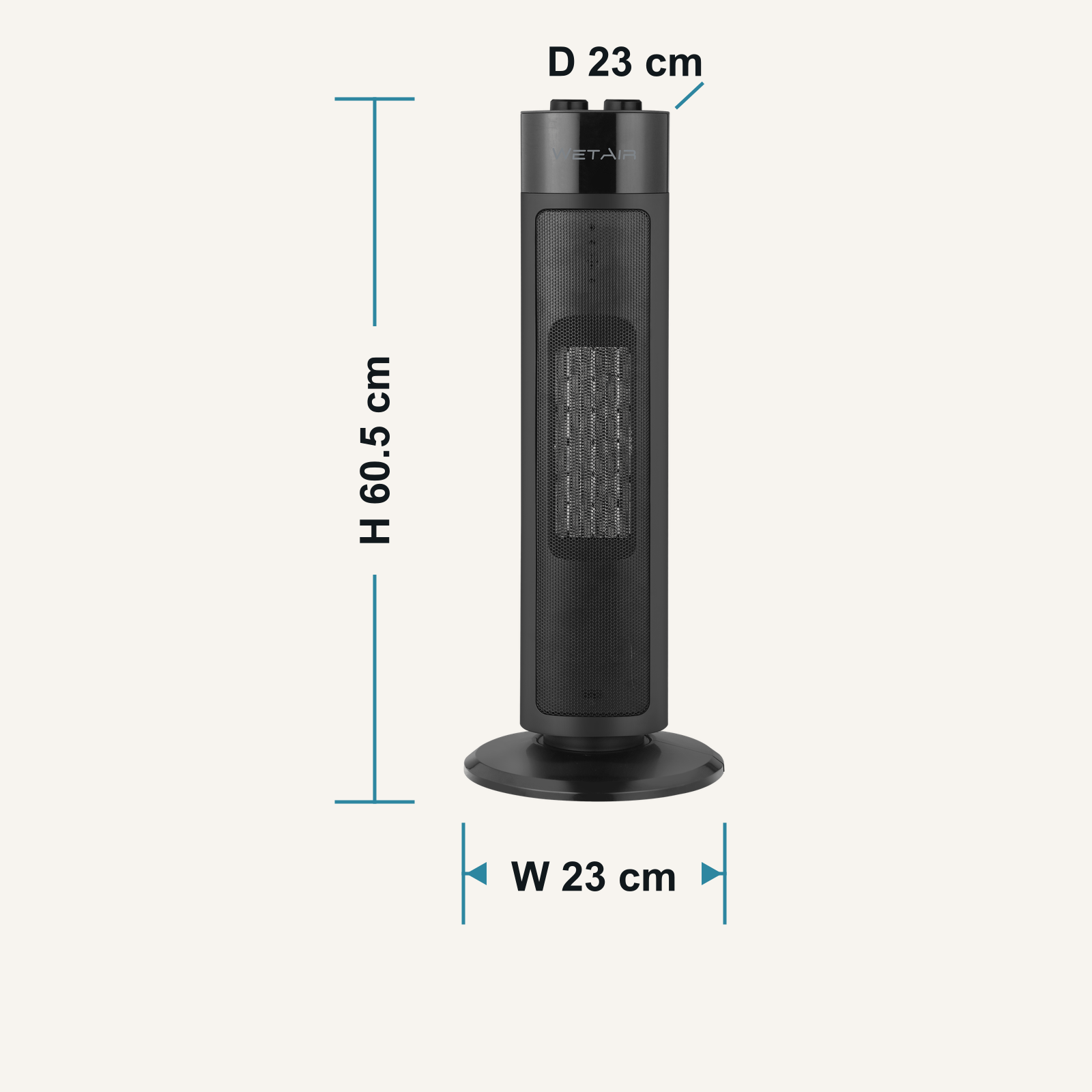 WFH-T80B dimensions