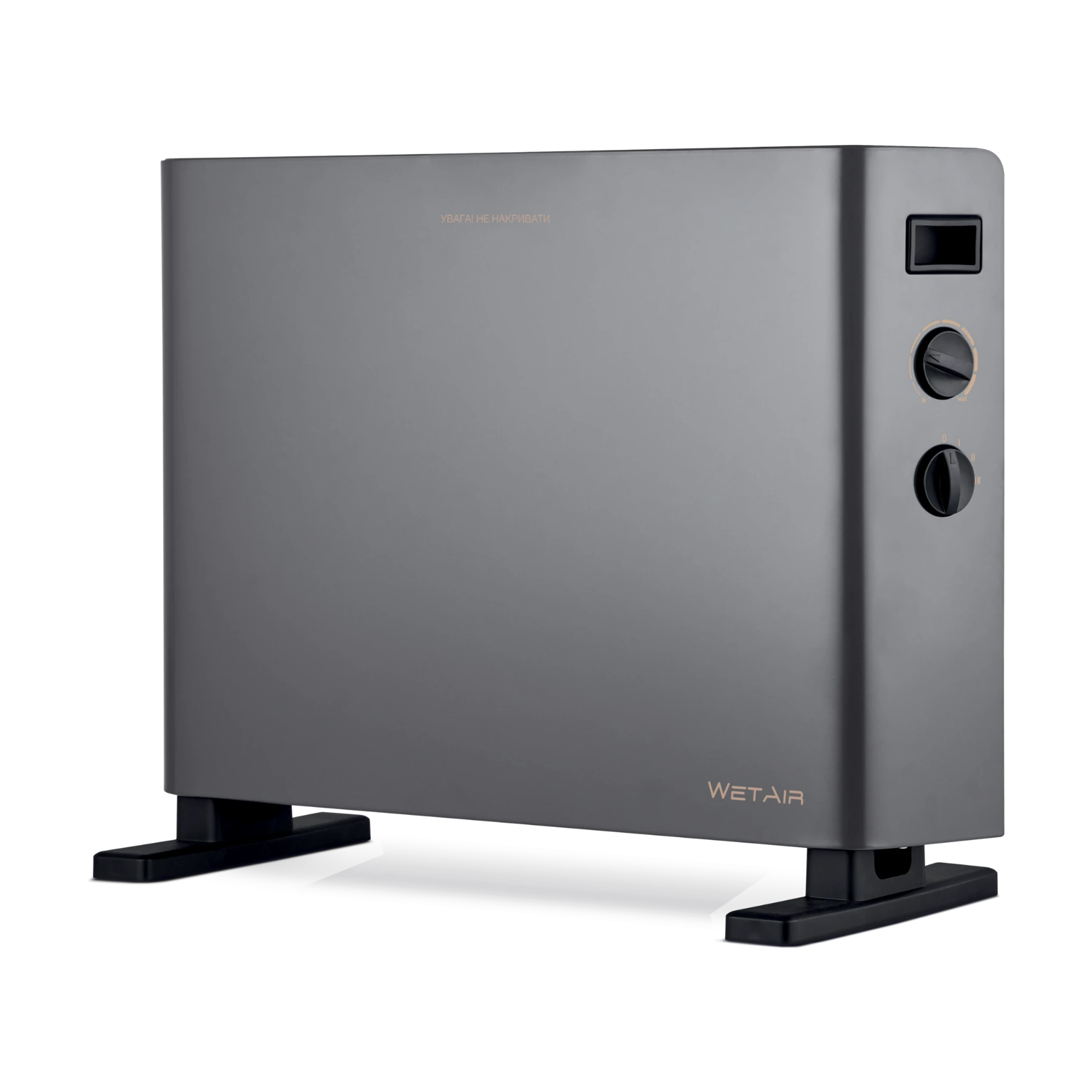 WetAir WCH-600EWG convector heater, installation view