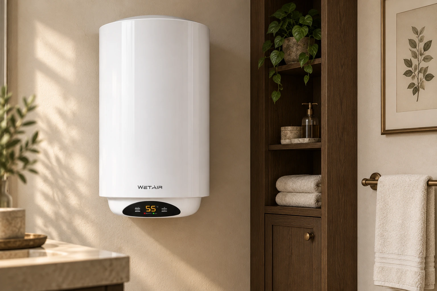 WetAir MWH1-50L · Interior visualisation