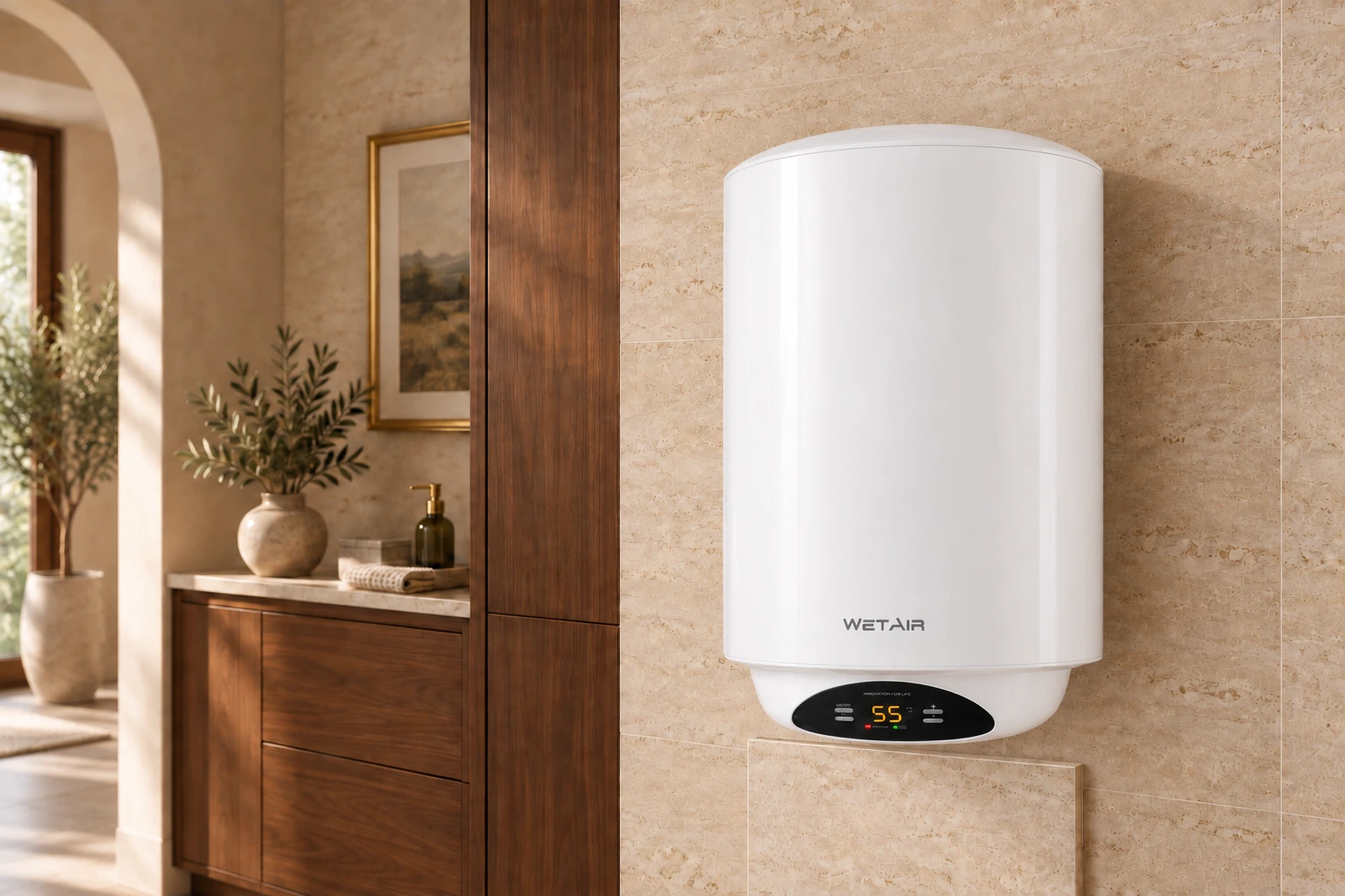 WetAir MWH1-80L · Interior visualisation