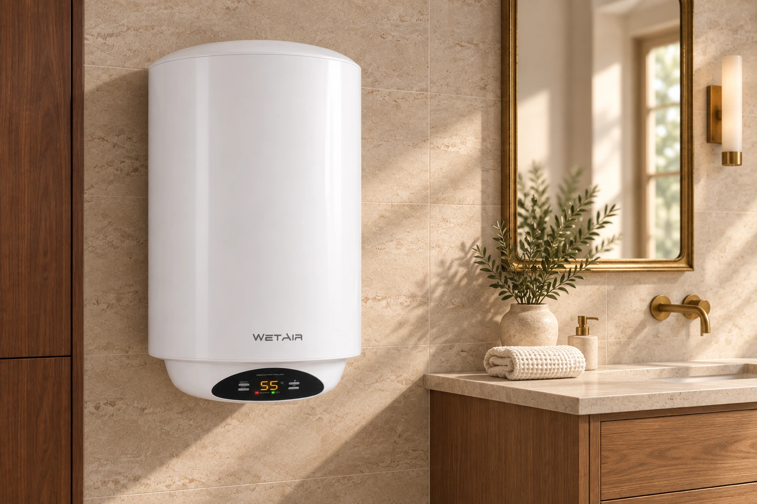 WetAir MWH1-80L · Interior visualisation